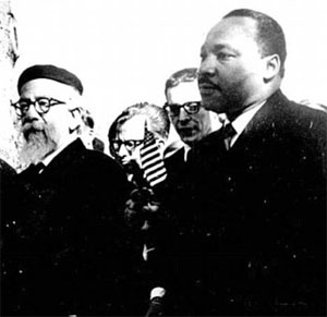 Praying with your feet Heschel MLK